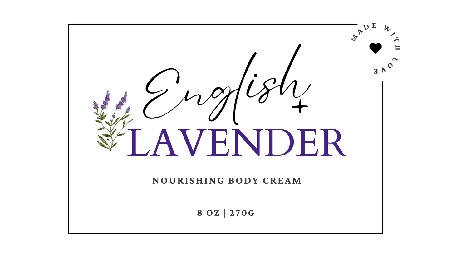 ENGLISH LAVENDER BODY CREAM